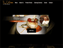 Tablet Screenshot of leonspringsgrill.com